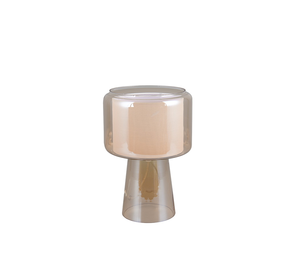 ROCKA | Table lamp | Amber | Glass