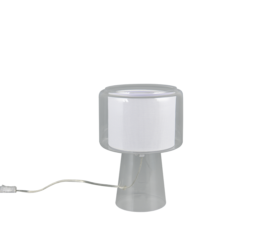 ROCKA | Table lamp | Transparent clear | Glass
