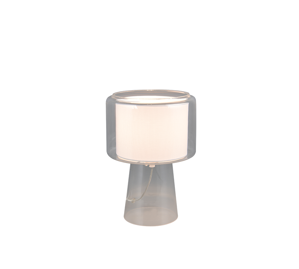 ROCKA | Table lamp | Transparent clear | Glass