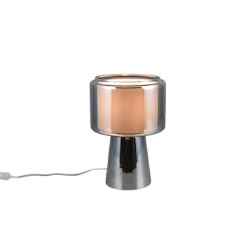 ROCKA | Table lamp | Chrome plated | Glass