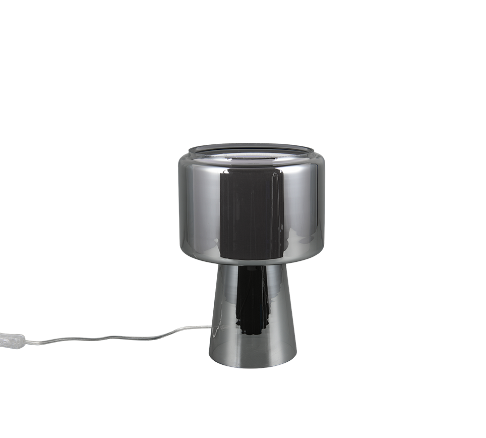 ROCKA | Table lamp | Chrome plated | Glass