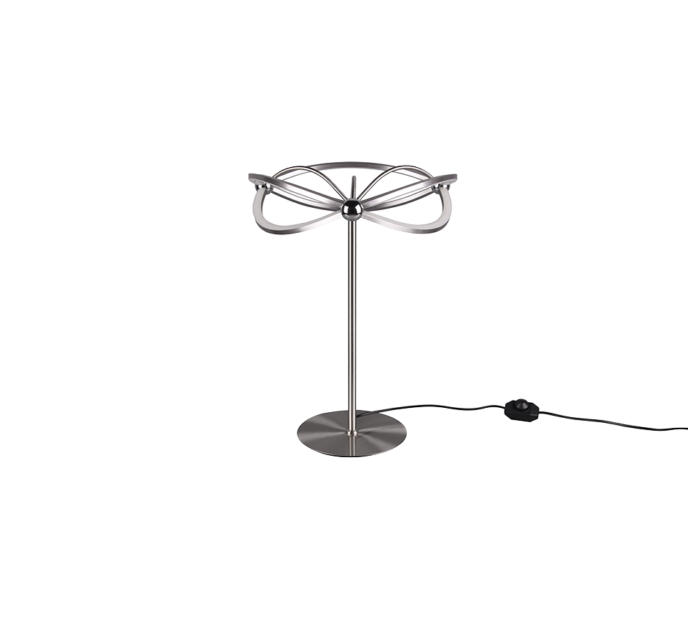 CHARIVARI | Table lamp | Nickel mat | Metal