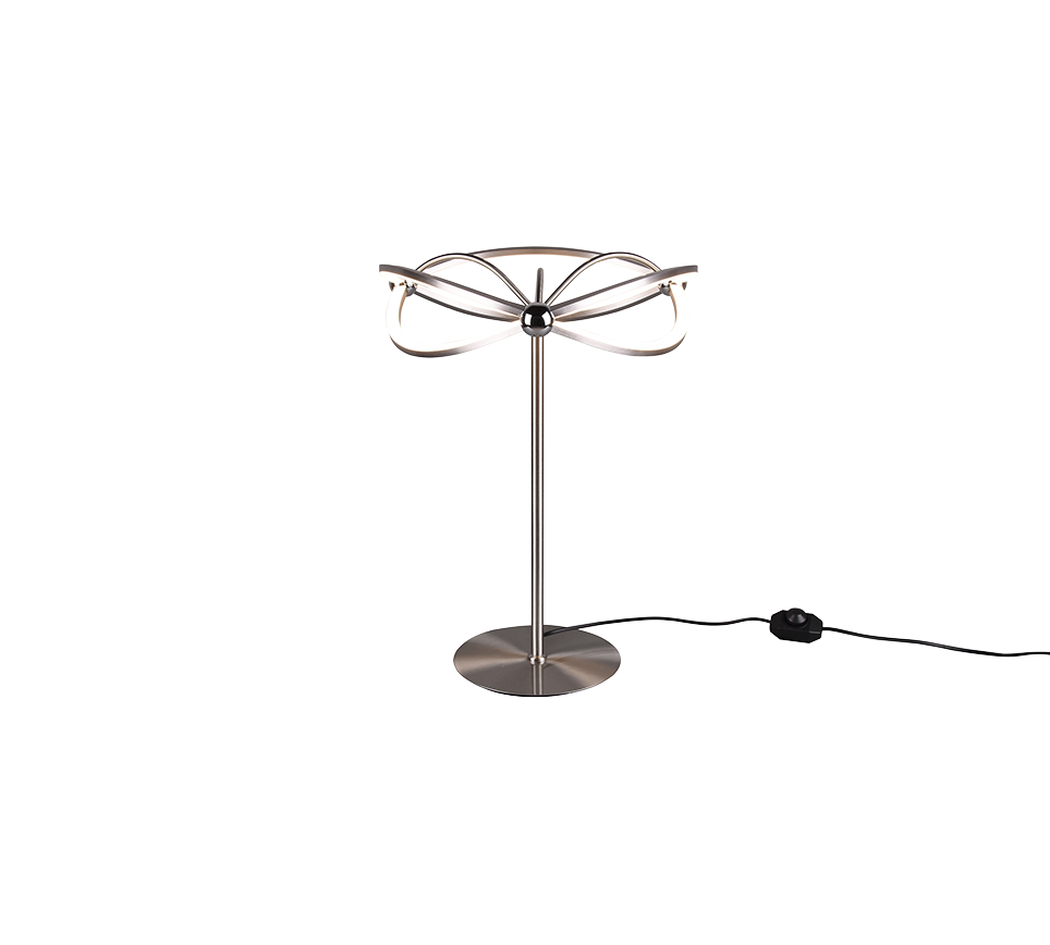 CHARIVARI | Table lamp | Nickel mat | Metal