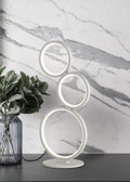 RONDO | Table lamp | White mat | Metal