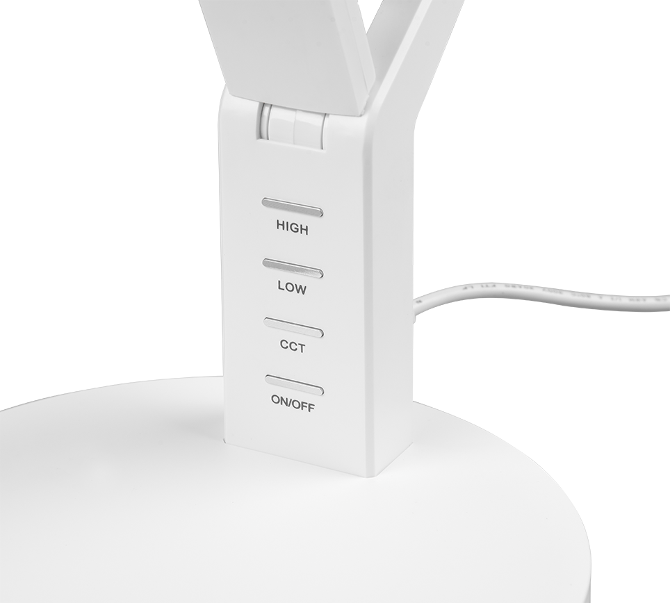 AVA | Table lamp | White mat | Plastic