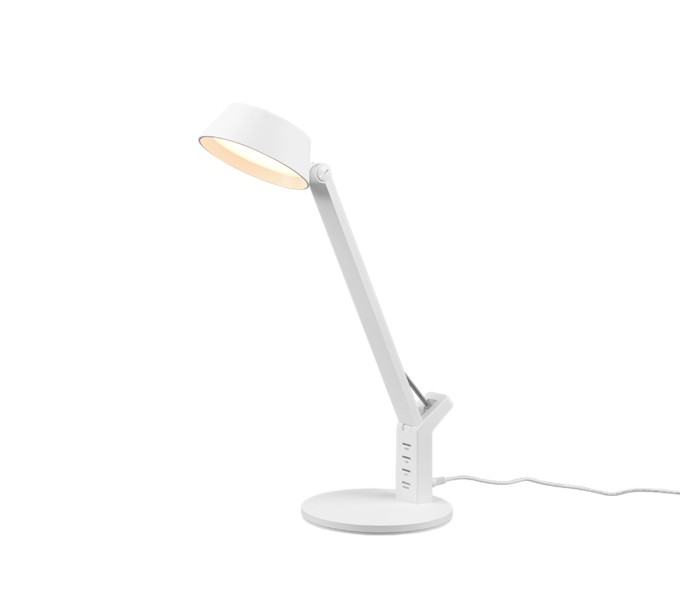 AVA | Table lamp | White mat | Plastic