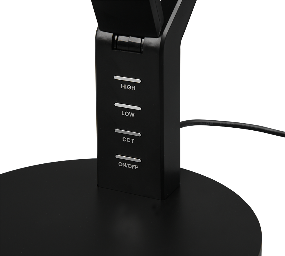 AVA | Table lamp | Black mat | Plastic
