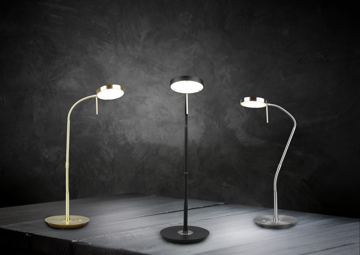 MONZA | Table lamp | Nickel mat | Metal