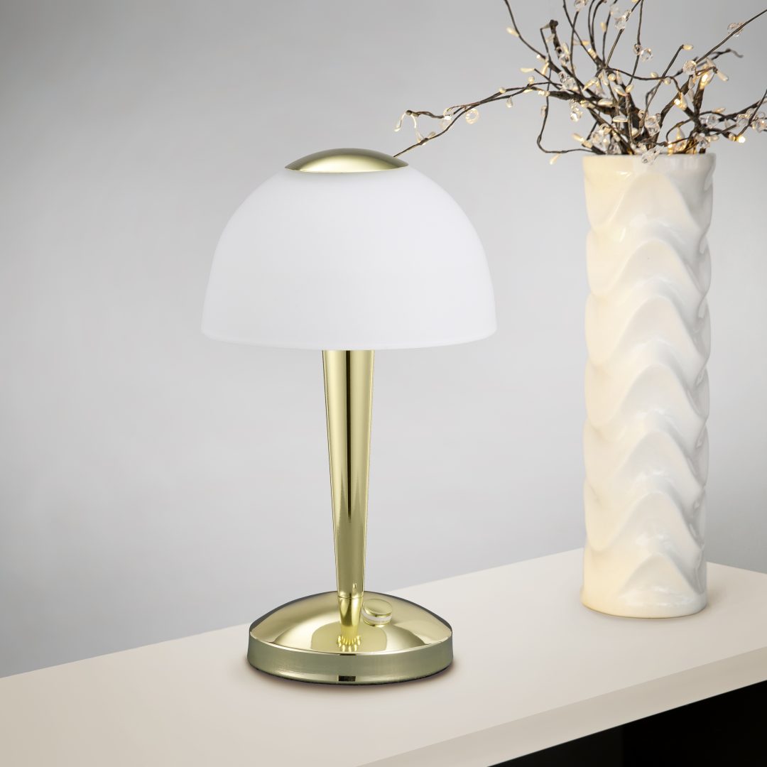 VENTURA | Table lamp | Brass polished | Metal