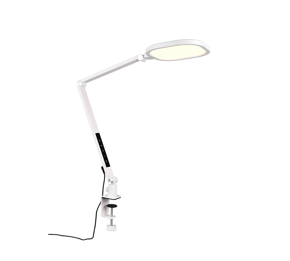 SERVO | Clamping lamp | White mat | Metal