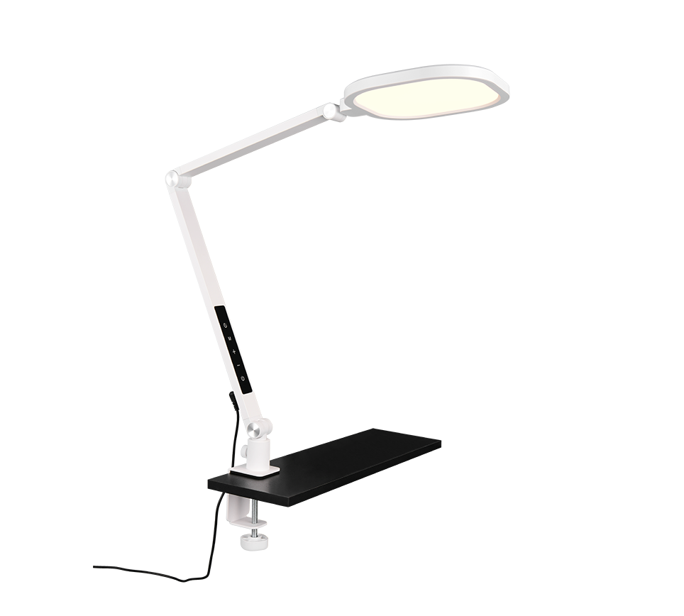 SERVO | Clamping lamp | White mat | Metal