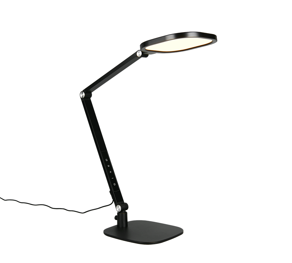 SERVO | Clamping lamp | Black mat | Metal