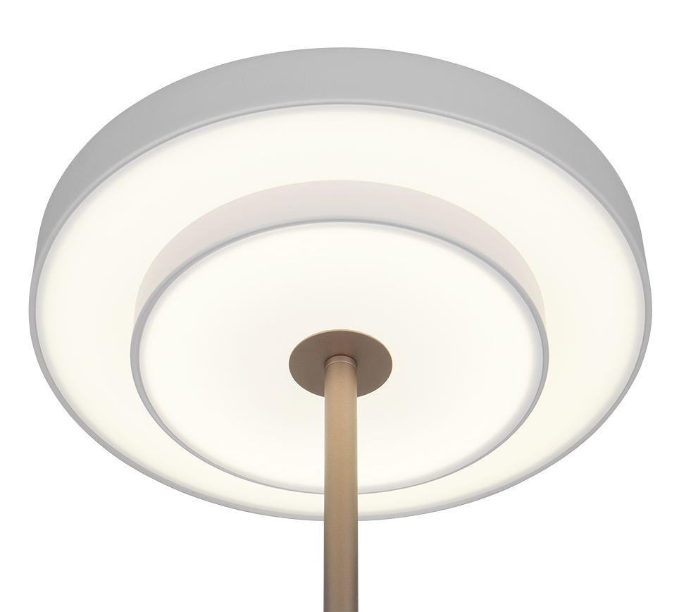 KEATON | Table lamp | Warm grey | Metal