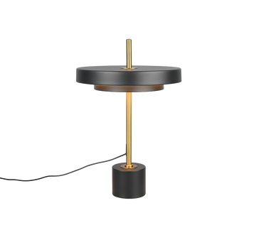 KEATON | Table lamp | Schwarz-Gold | Metal