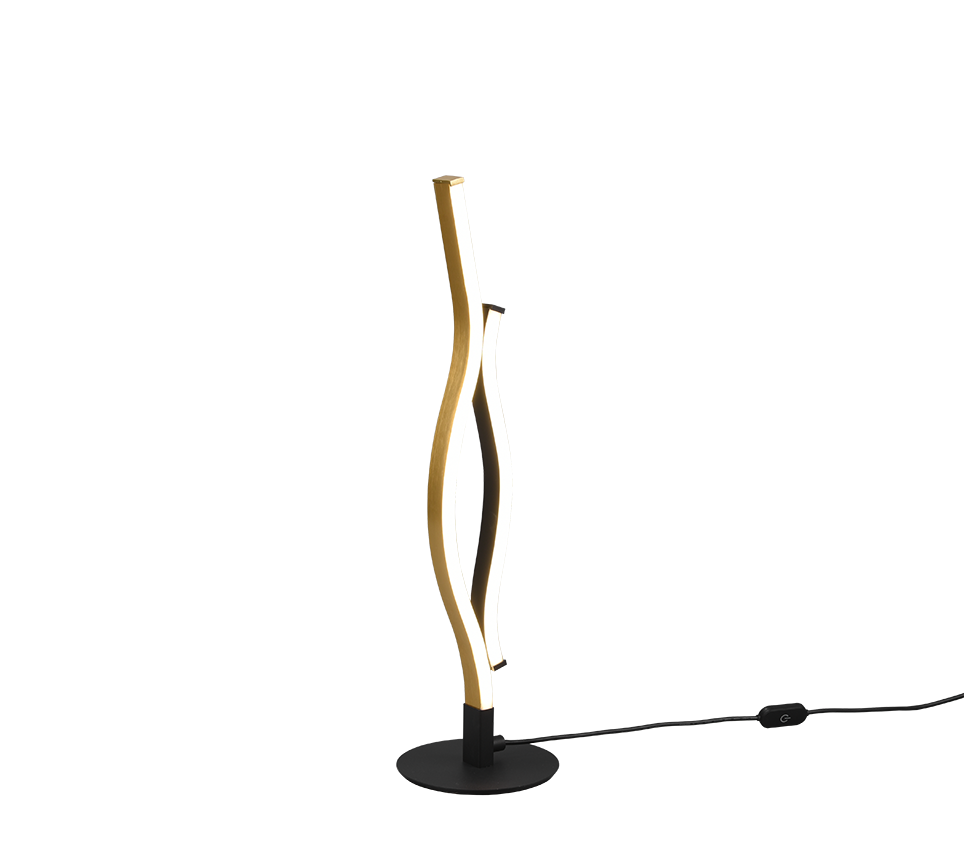 BLAZE | Table lamp | Brass mat | Metal