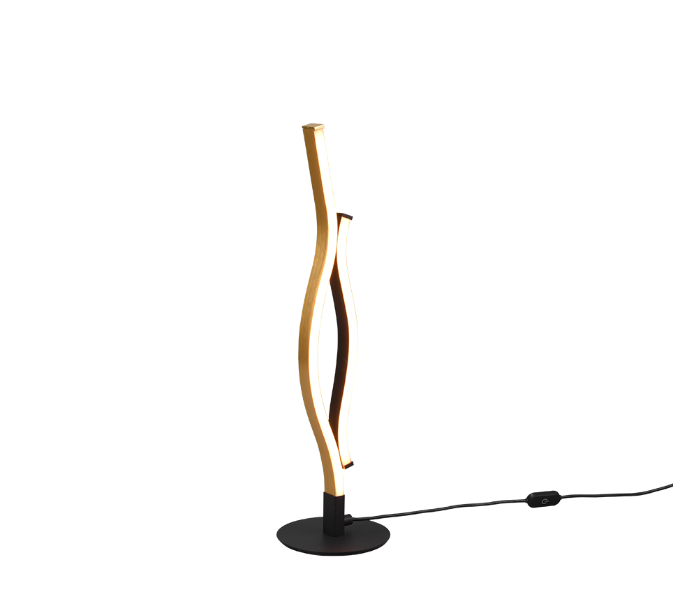 BLAZE | Table lamp | Brass mat | Metal