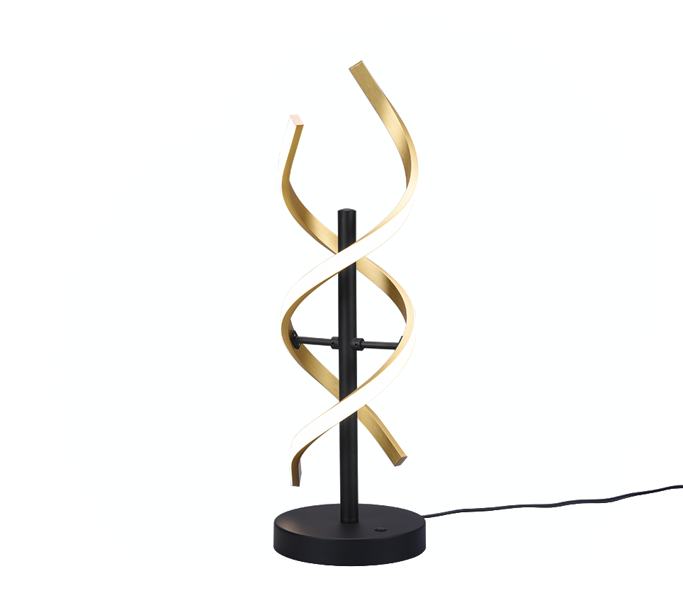 SEQUENCE | Table lamp | Brass mat | Aluminium