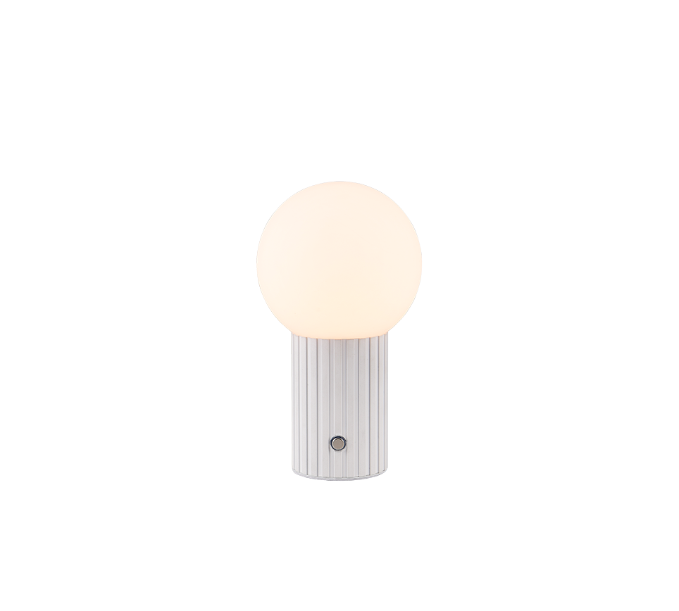 TAURIS | Table lamp | White mat | Metal