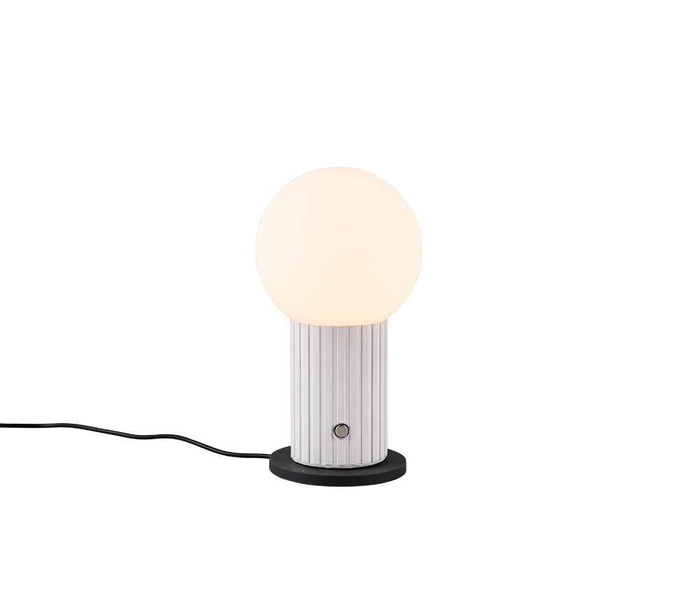TAURIS | Table lamp | White mat | Metal