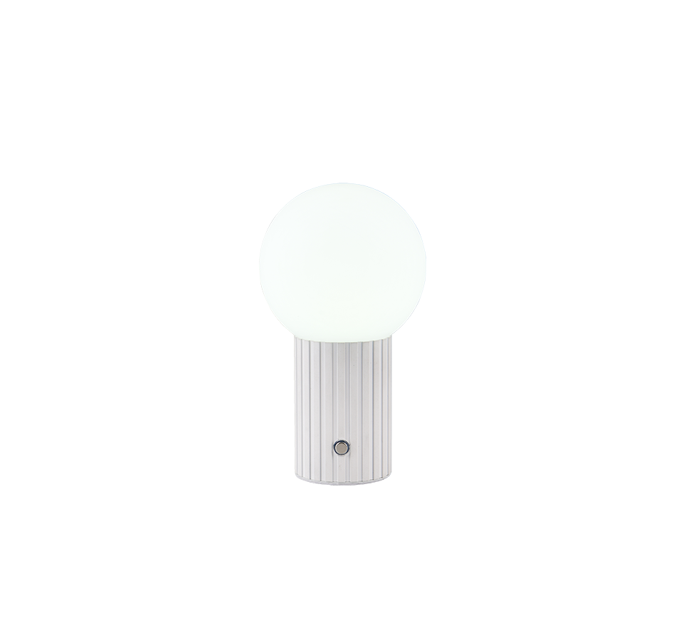 TAURIS | Table lamp | White mat | Metal