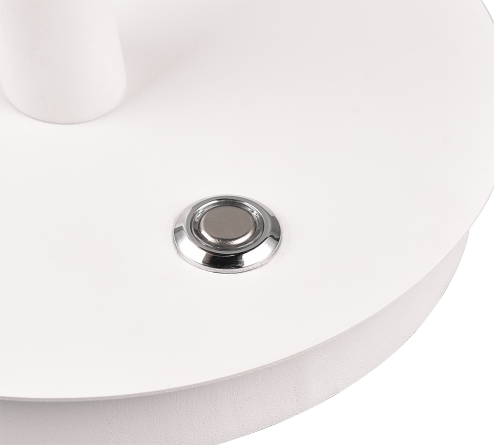 NALA | Table lamp | White mat | Metal