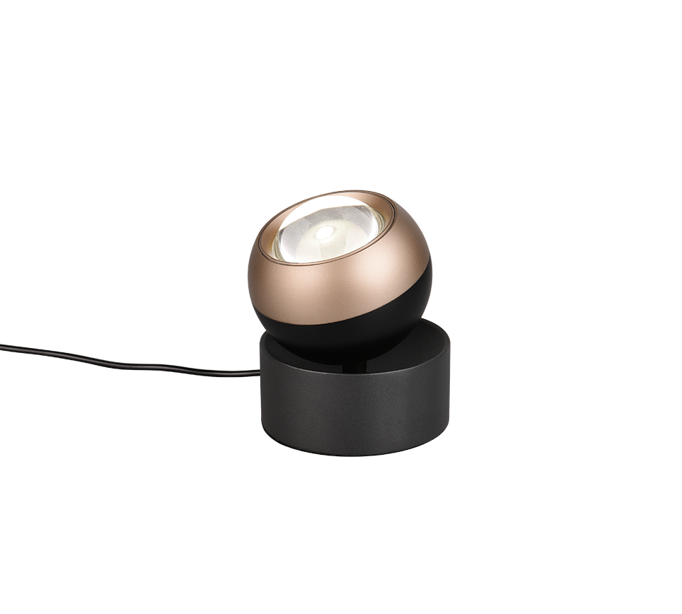 ORBIT | Table lamp | Black mat | Metal