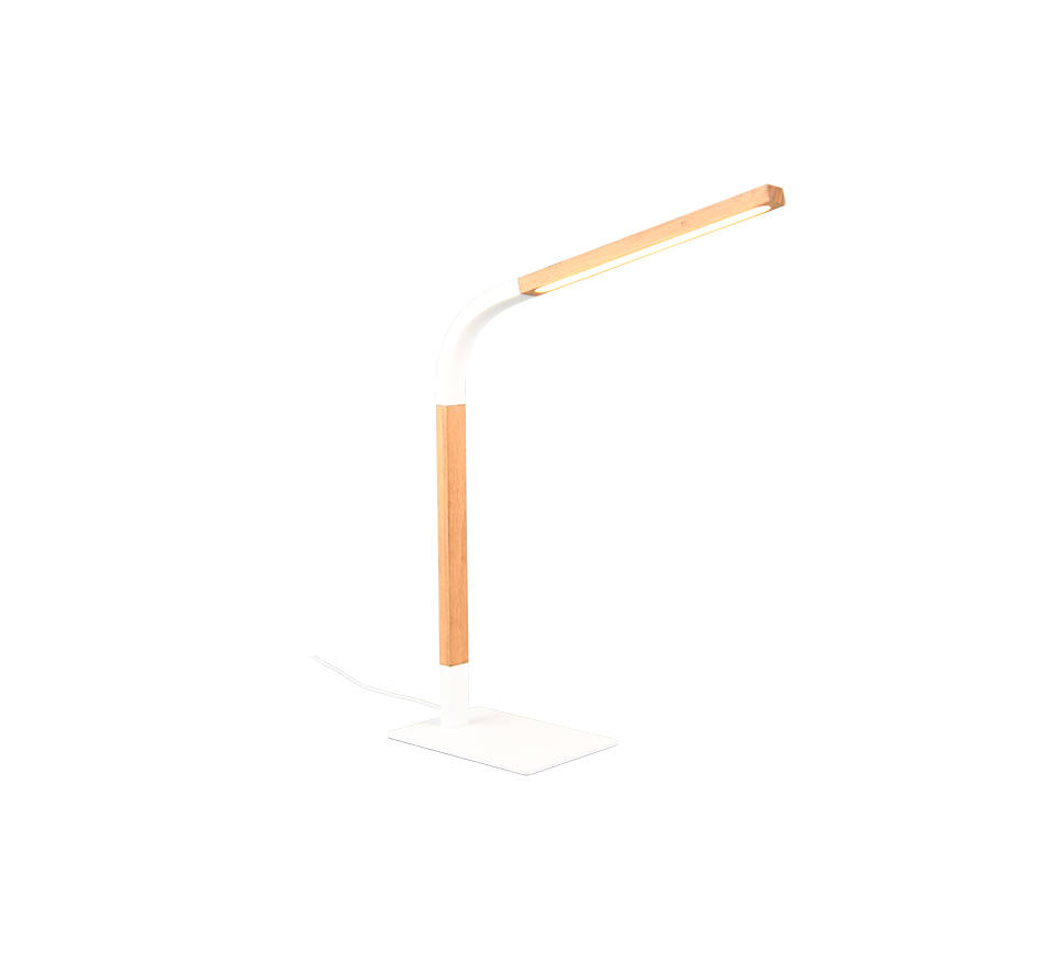 NORRIS | Table lamp | White mat | Metal