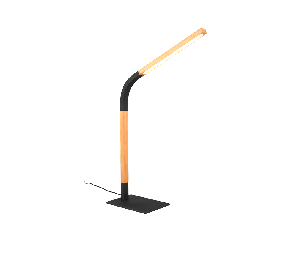 NORRIS | Table lamp | Black mat | Metal