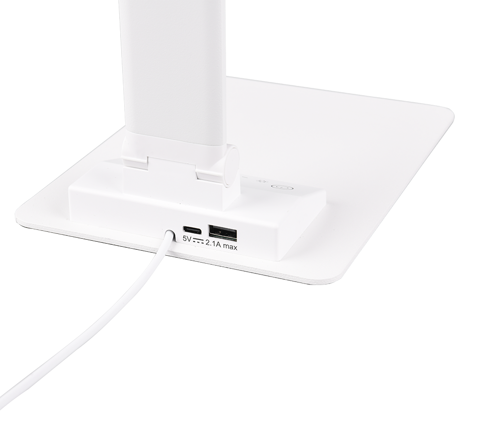 TRAVIS | Table lamp | White mat | Metal
