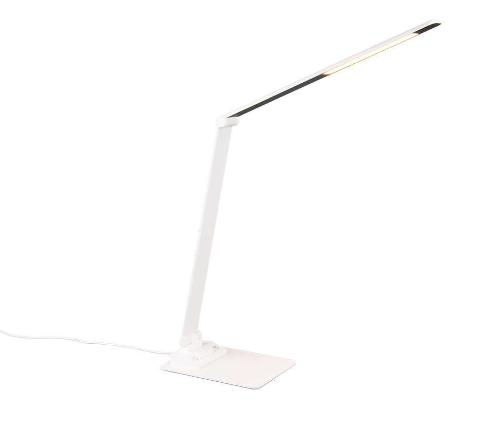 TRAVIS | Table lamp | White mat | Metal