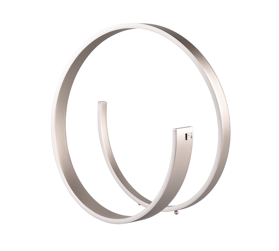 CINARDI | Table lamp | Nickel mat | Metal
