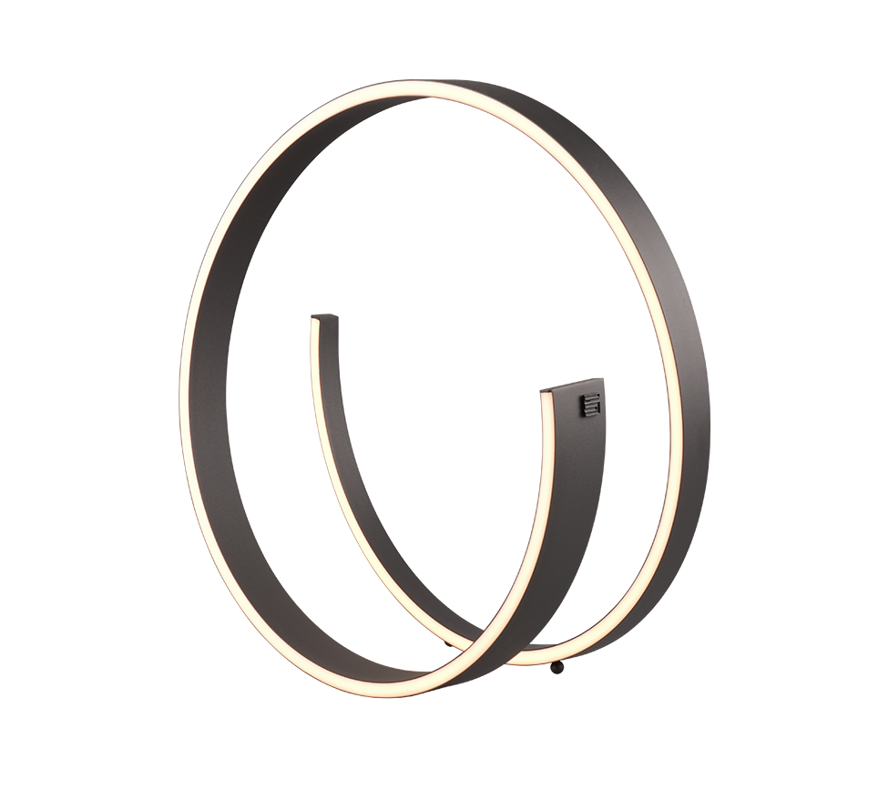 CINARDI | Table lamp | Black mat | Metal