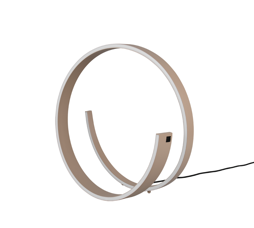 CINARDI | Table lamp | Taupe | Metal