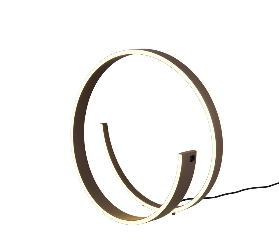 CINARDI | Table lamp | Dark chocolate | Metal