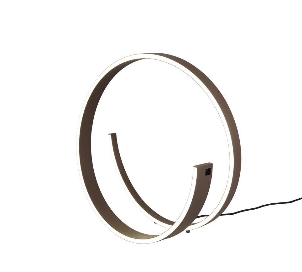 CINARDI | Table lamp | Dark chocolate | Metal