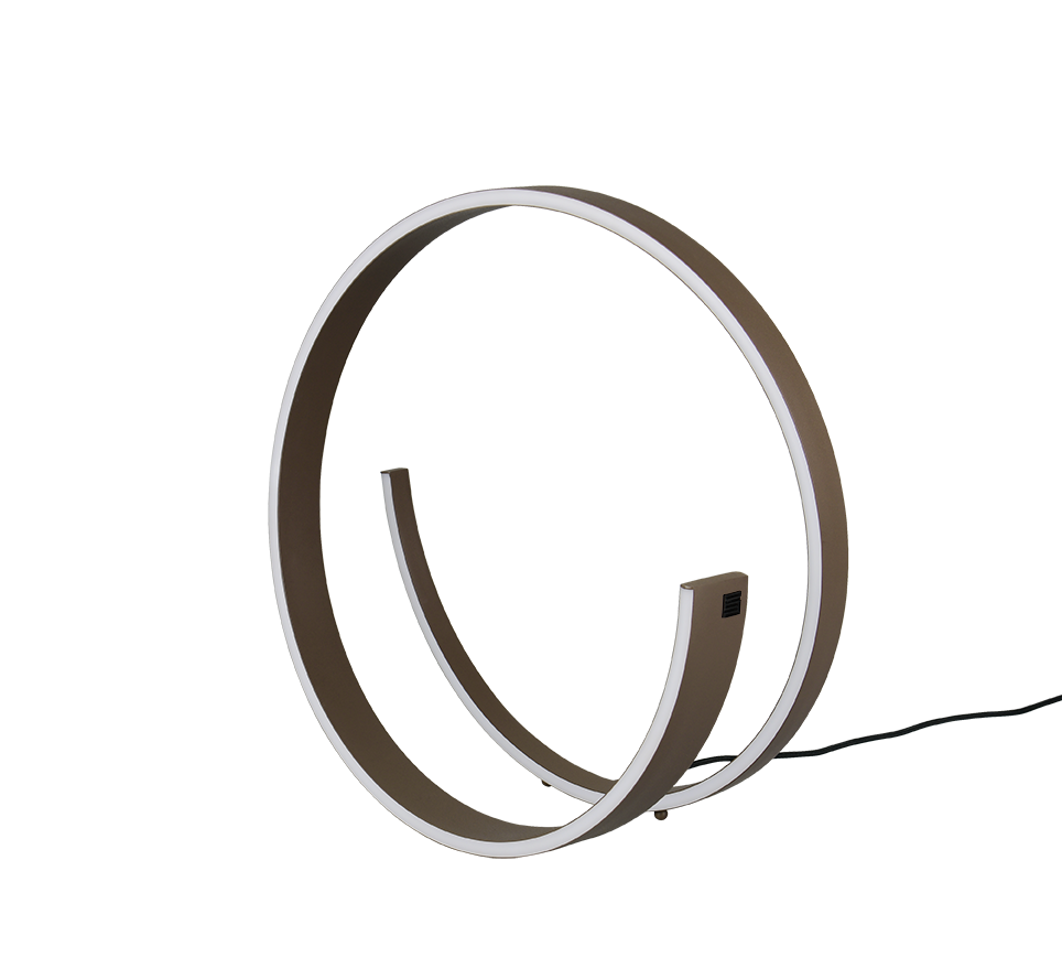 CINARDI | Table lamp | Dark chocolate | Metal