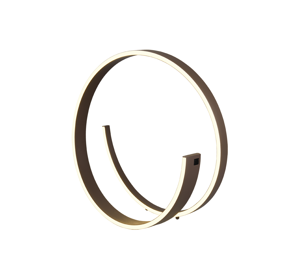 CINARDI | Table lamp | Dark chocolate | Metal