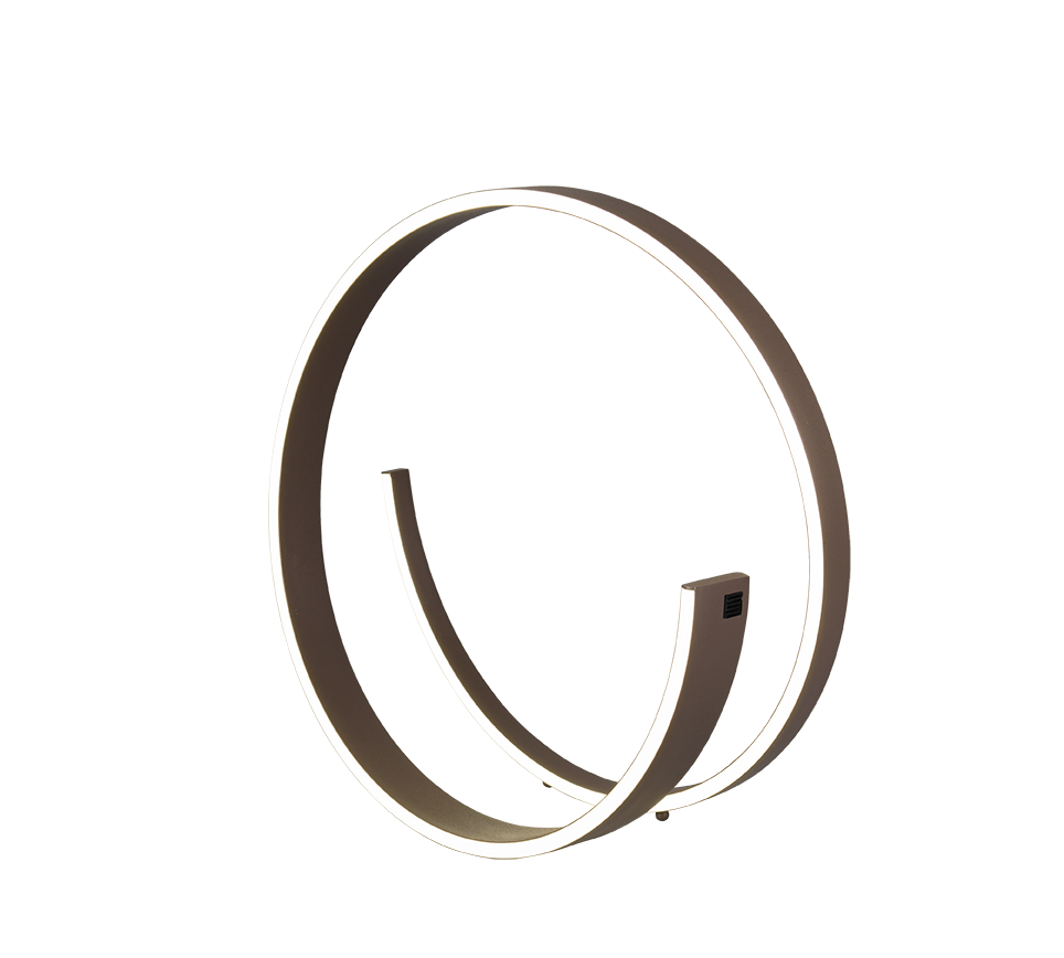 CINARDI | Table lamp | Dark chocolate | Metal