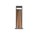 SALMON | Pole | Wood imitation | Diecast aluminium
