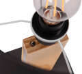 RAHUL | Table lamp | Black mat | Metal