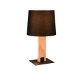 RAHUL | Table lamp | Black mat | Metal