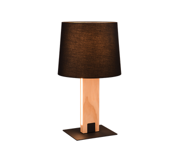 RAHUL | Table lamp | Black mat | Metal