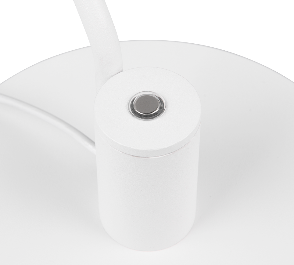 MANDURO | Table lamp | White mat | Metal