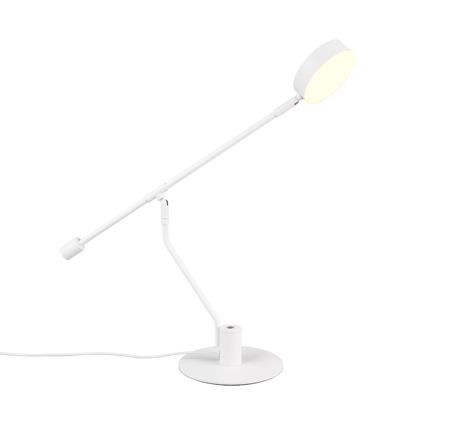 MANDURO | Table lamp | White mat | Metal