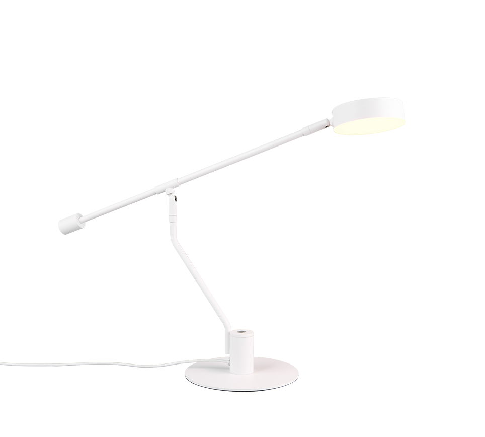MANDURO | Table lamp | White mat | Metal