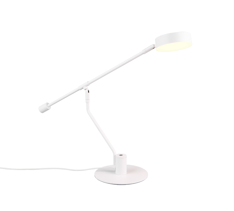 MANDURO | Table lamp | White mat | Metal
