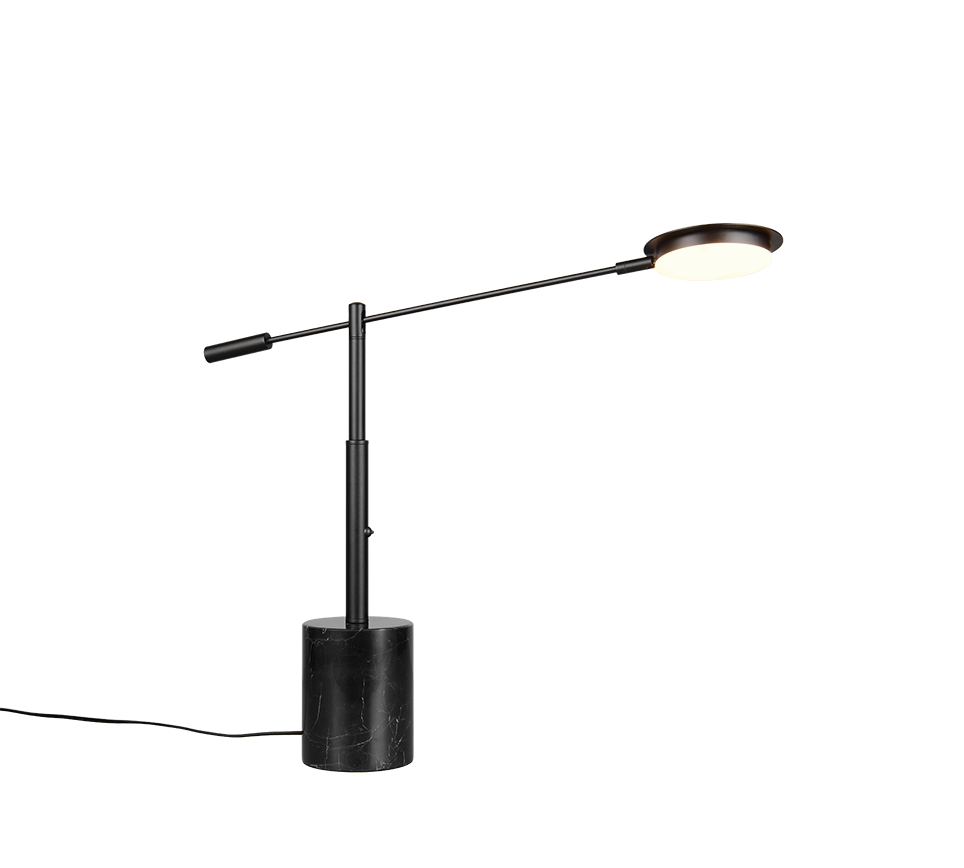 FIORE | Table lamp | Black mat | Metal