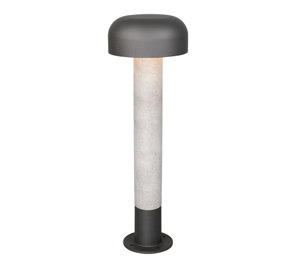 FRASER | Pole | Concrete look | Diecast aluminium