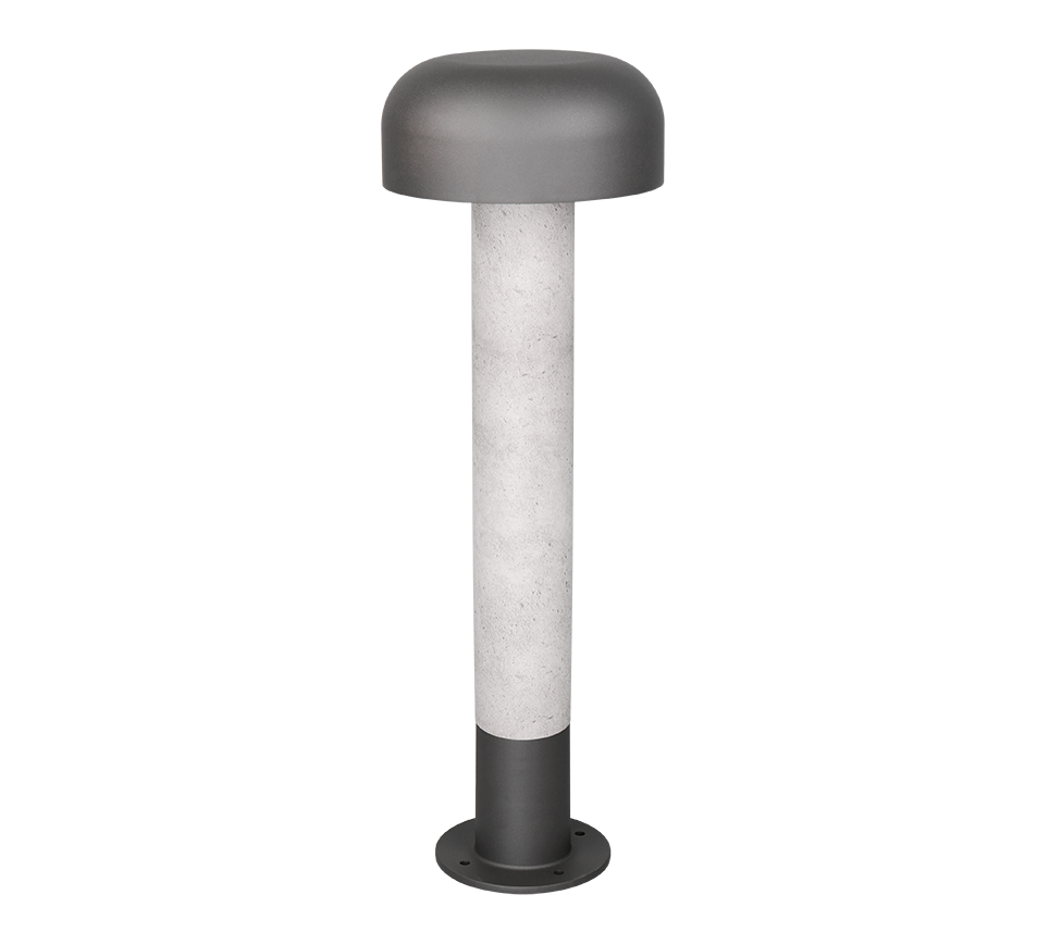 FRASER | Pole | Concrete look | Diecast aluminium