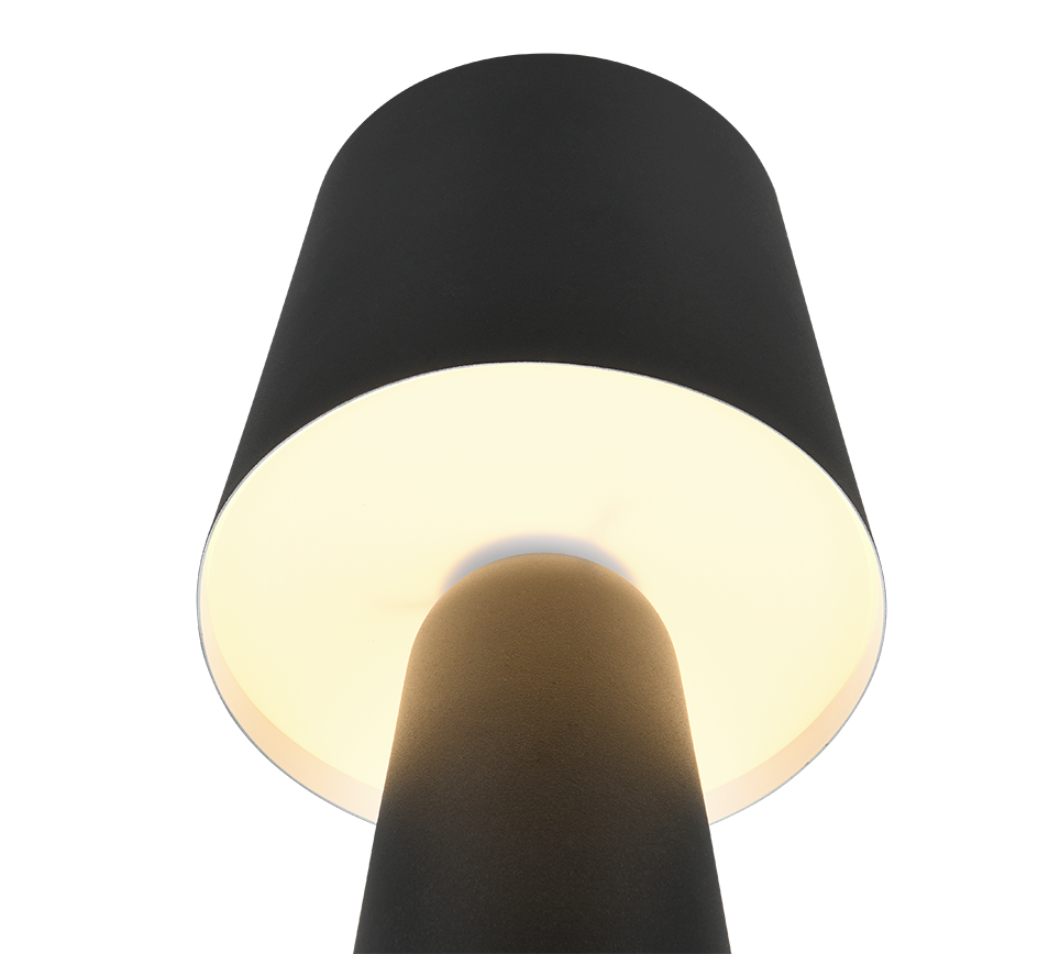 NUBIAN | Table lamp | Black mat | Metal
